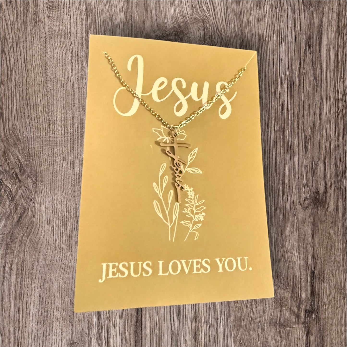 Faith Cross Necklace