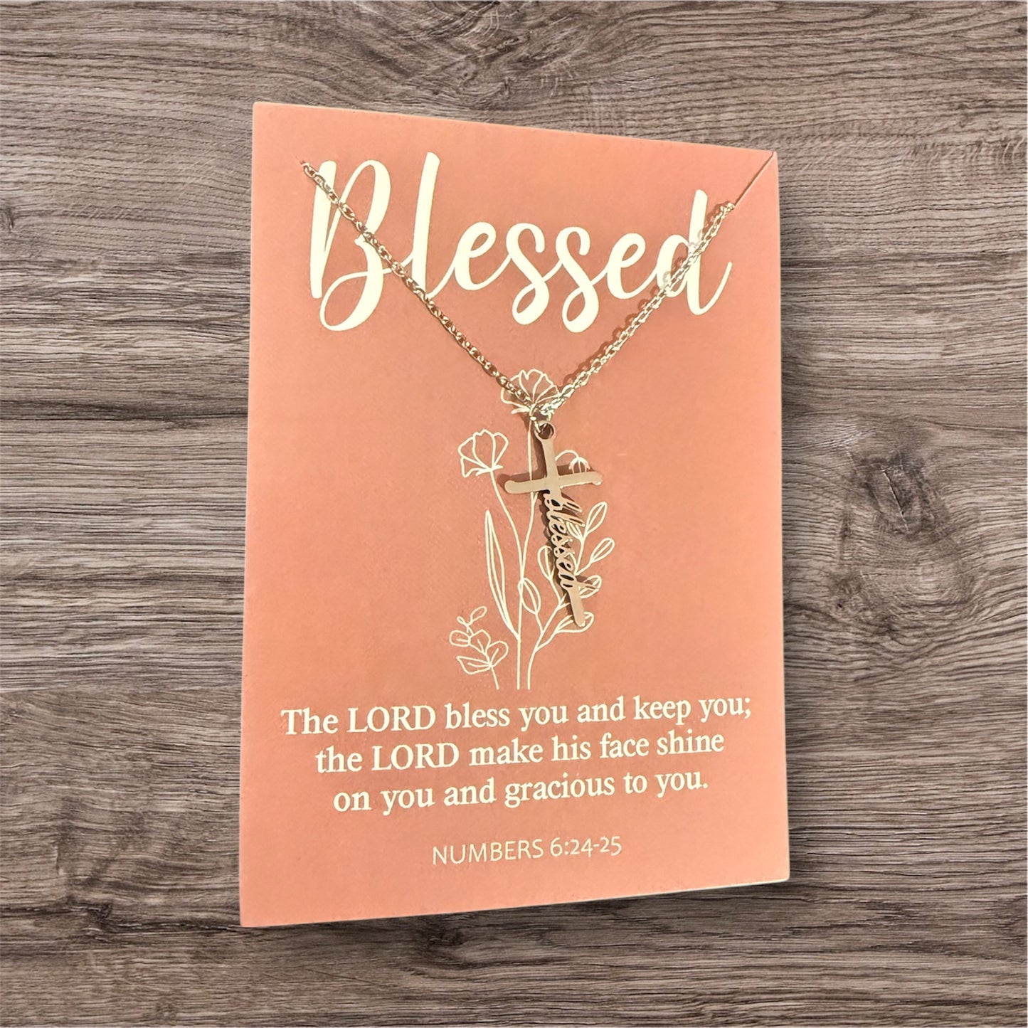 Faith Cross Necklace