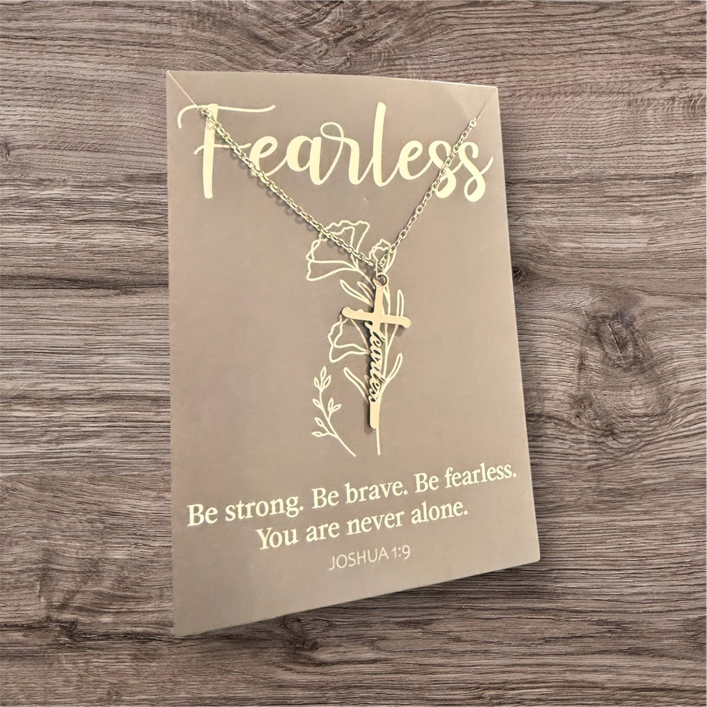 Faith Cross Necklace