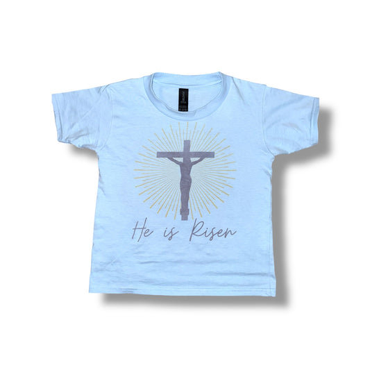 Little Worshipper “He Is Risen” Tee